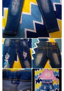Combo Of 2 -1Jeans And 1 Partyware Set