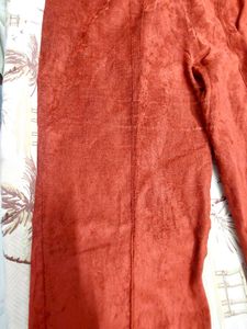 Rust colored lounge pants
