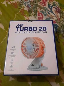 Very Cute Table Fan For Girls - Pink Colour