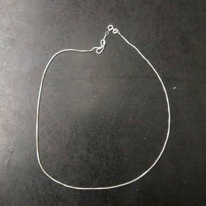 925 Silver thin snack Chain
