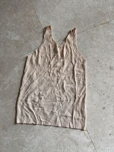 Beige Tank Top