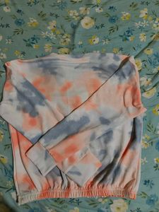 Tie Dye Crop Top - Full Sleeve
