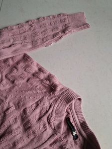 Dusty Rose Knit Cardigan