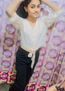 Stylish White Tie-Front Top