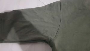 Olive Green Graphic T-Shirt