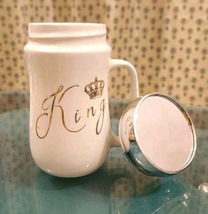 King Mug with Lid