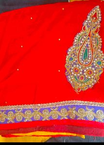 Saree.. Blouse Not Attached