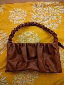 A Brown Colour Handbag