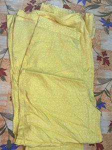 Yellow Embroidered Kurta Set