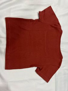 Rust Crop Top