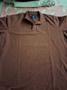 Xl Size Brown Color T - Shirt