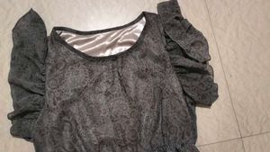 Elegant Grey Dress