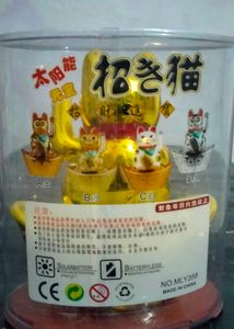 Lucky Cat Moving hand(solar charged)