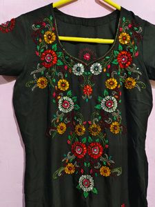 Brand New Embroidery Kurta For Women ❤️
