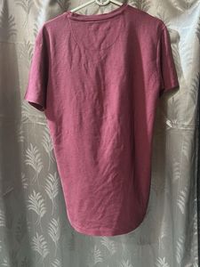 Red Regular Fit Tshirt From Zudio