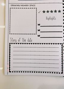 100 Dates Journal Notebook