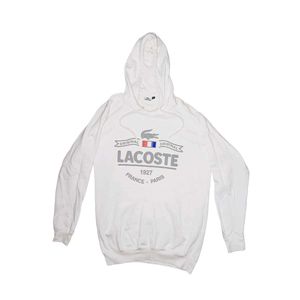 🇫🇷Lacoste- White Winter Hoodie