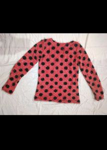 Red Polka Dot Top