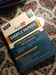 CBSE class10 Sample Papers (Super 20). A Book Of CBSE sample papers by Full Marks. (2021 Published)