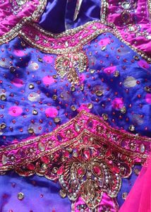 Indowestern full Cutdana work Lehenga sets
