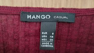 Mango Ribbed Knit Mini Dress 👗✨