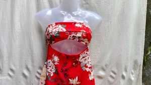 1126 SEXY FLORAL BODYCON