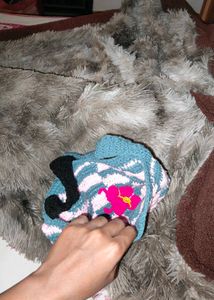 handmade crochet purse