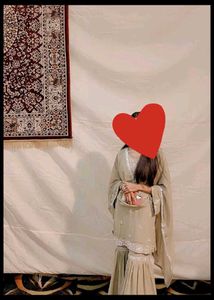 Elegant Embroidered Pakistani Suit