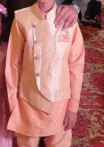 4 Pieces Boys Sherwani