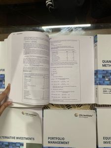 CFA L1 2025 Books