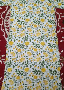 new Floral Print Kurta Set