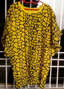 👕👚Cheetah 🐆 Print Yellow 💛 Top
