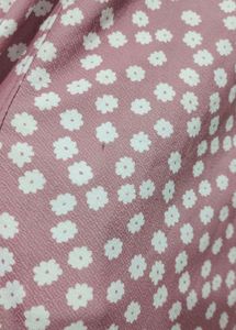 Pink Polka Dot Midi Dress