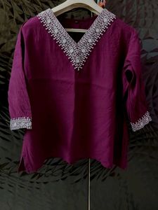Embroidered Kurta