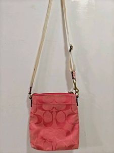 Pink Coach Sling