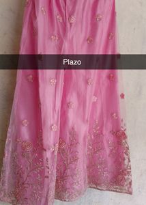 Gaun Plazo With Dupatta