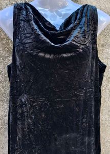 2.5.1 BLACK COWL NECK LONG BODYCON