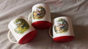 Combo Of 3 Plastic Cups