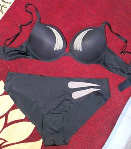 Black Bra & Panty Set
