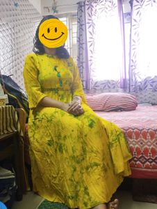 Beautiful cotton middi gown