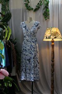 Floral Wrap Dress