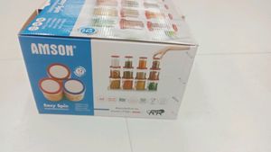 Amson 12pcs Airtight Kitchen Storage Containers