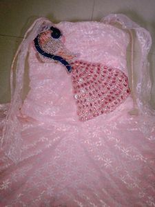 very pretty pink gown