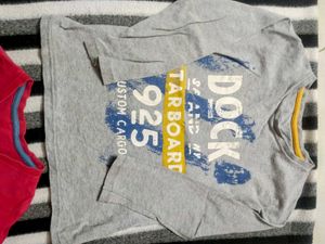 Set of 4 Full Sleaves Tshirts 5-6 Years old