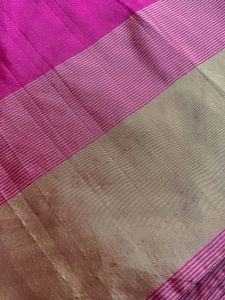 Pink &amp; Gold Saree