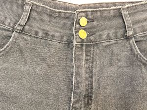 Korean Wide Leg High Waisted Jeans