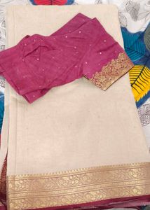 Tan Colour Saree