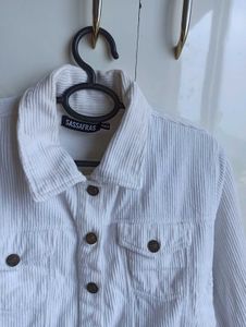 Cropped Corduroy Jacket