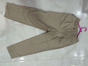 Casual Beige Pants