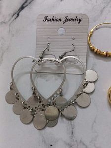 Earring Set - Hoop Earrings combo of 3 sets